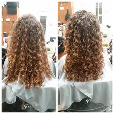 No, the cut itself does not affect how the hair grows from the scalp. First Deva Cut Curlyhair