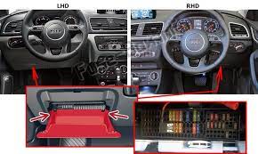 Audi Q3 8u 2011 2012 2013 2014 2015 2016 Fuse Box Location Audi Q3 Fuse Box Audi