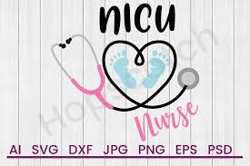 Download Stethoscope Svg Nicu Nurse Svg Dxf File Cuttatable File 213372 Svgs Design Bundles