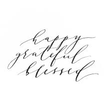 Happy Grateful Blessed Lelechandesigns Calligraphy Tattoo Fonts Cursive Calligraphy Workshop Cursive Writing