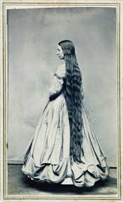 We can find plenty of photos of women wearing their long, wavy hair down. Why Many Victorian Women Didn T Cut Their Hair Leaving Them With Rapunzel Like Hairdos