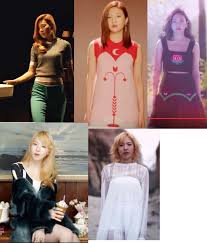 Some Of Red Velvet S Outfits From Their Automatic One Of These Nights And Ice Cream Cake Mvs Velvet Clothes Red Velvet Kpop Fashion
