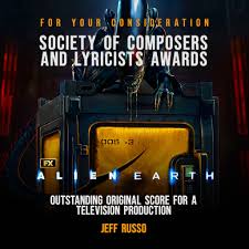 For your consideration... The Society of Composers & Lyricists Awards.  #AlienEarth #FYC