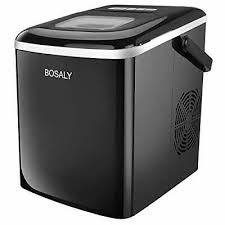 Countertop ice makers are great alternatives to refrigerator ice makers. Bosaly Ice Maker Machine 26lbs 24h Ice Cube Maker Electric Ice Maker Portable With Ice Scoop And Basket Perfect For Home Kitchen Office Bar Black Newegg Com