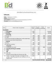 Even if you're just thinking your home needs a fresh look too! Home Remodel Bid Sheet Simple Home Designs