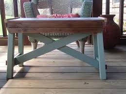 Old Fence Boards Repurposed Into The Top Of This Table Reclaimed Wood Furniture Old Fence Boards Distressed Decor