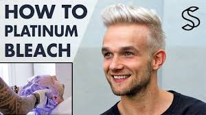 And while it may be difficult to achieve a platinum blonde color if you have dark hair, a skilled stylist can help you wear the look perfectly. Platinum Blonde Hair For Men How To Bleach Men S Hair Silver Fox Hair Youtube