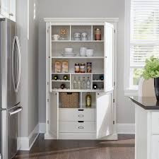 Home Decorators Collection Prescott Polar White Modular Open Top With Wine Rack 9950610410 The Home D In 2020 White Pantry Built In Pantry Home Decorators Collection
