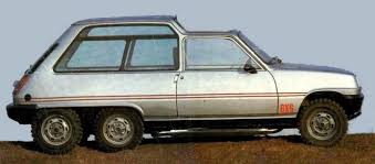 Carsthatnevermadeitetc — Renault 5 6X6 by Christian Leotard. An ...