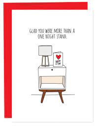One night stand famous quotes & sayings: One Night Stand Funny Valentine S Day Card For Lovers Relationship One Night Stands Happy V Day Vday Cards