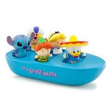 Add some disney magic to every day with our adorable, soft mickey mouse bath sets. Disney Bath Toy Set It S A Small World Bathtub Boat Set Bath Toys Bathtub Toys Baby Bath Toys