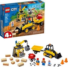 Play lego city is especially fun with friends. Amazon Com Lego City Construction Bulldozer 60252 Toy Construction Set Cool Building Set For Kids 126 Pieces Toys Games
