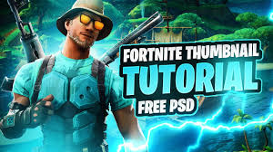 6 premade colour options premade customizable text 10 character renders. Fortnite Thumbnail Tutorial Free Psd Tutorial By Edwarddzn Youtube