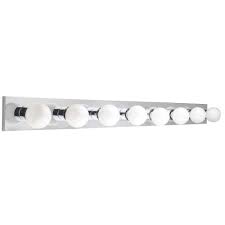 I lead a small team of talented craftsmen with over 15 i love this fixture in my half bath, it's perfect! Luminance Hollywood 8 Light Polished Chrome Vanity Light F2256 15 The Home Depot Bathroom Light Bar Vanity Lighting Bath Vanity Lighting