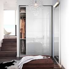 Ikea Pax Garderobe Mit Innenorganisatoren Weiss Farvik Weissglas 2 770 Farvik Garderobe Innenorganis Pax Garderobe Raumteiler Ikea Ikea Kleiderschrank