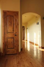 Interior Doors Knotty Alder 2 Panel Arch Top Door Is Perfect For A Rustic Home Bayer Built Woodworks Wood Doors Interior Interior Door Trim Doors Interior