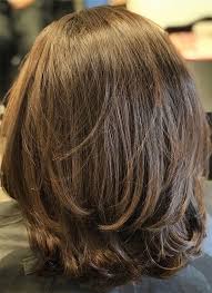 Using the round brush, brush the hair inward toward your face. Trendy Layered Haircuts And Hairstyles I Take You Wedding Readings Wedding Ideas Wedding Dresses Wedding Theme
