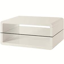 Get the best deal for rectangular coffee tables from the largest online selection at ebay.com. Best Selling Benzara Modern Coffee Table With Rounded Corners Clear Tempered Glass Shelf White Accuweather Shop
