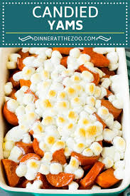 Browse food network's best thanksgiving recipes like turkey, side dishes, appetizers and desserts that fans have made and reviewed over the years. Candied Yams Recipe Dinner At The Zoo