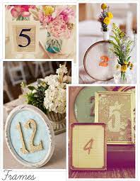 You can see all the table numbers over at my hubby's blog. Table Number Ideas Simple And Chic Ideas For Table Numbers