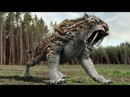 Top 10 Most Amazing Extinct Animals Smilodon Extinct Animals Prehistoric Animals