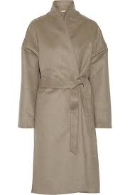 Toteme Wool Blend Felt Wrap Coat Moda Spose Colori