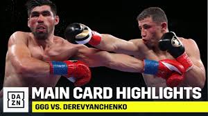 We did not find results for: Main Card Highlights Ggg Vs Derevyanchenko Youtube