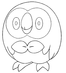 Mega alolan heracross and its shiny. Coloring Pages Pokemon Rowlet Drawings Pokemon