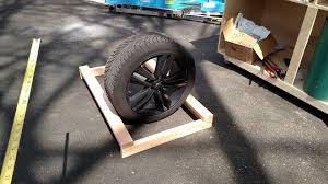 All kinds of ideas on how to change a tire or use old tires to making different projects. Built A Wall Mounted Wheel Tire Rack The Garage Journal