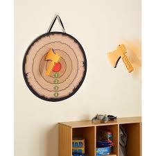 Groups can be booked with 6 or more people or 5 people and under at different hourly rates (the highest being $38 pp for 2.5 hours of axe throwing). Toy Axe Throwing Game Indoor Target With Foam Axes For Kids And Families Walmart Com Walmart Com