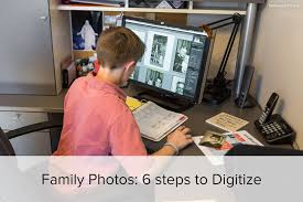 Click here to learn more. Six Steps To Digitizing Your Family Photos