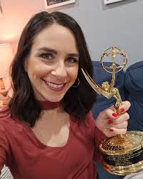 She arrived! Thank you @nyemmyawards !