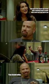 And You Ll Find That If You Travel With A Helping Hand People With Reach Out And Touch You You Know Why Skinhead John Quickmeme
