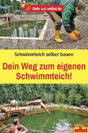 Schwimmteich Selber Bauen Selbst De Schwimmteich Selber Bauen Schwimmteich Schwimmbader Hinterhof