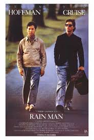 Dustin hoffman steals it with his insanely good performance as a sort of alternatively autistic man who is good with big numbers but bad with basic things like speaking and socializing. Dustin Hoffman Rain Man Movie Poster 27 X 40 In Deluxe Wood Frame Tom Cruise Home Decor Garden Poster