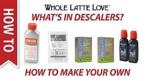 To keep your machine the cleanest when something best seller in coffee & espresso machine cleaning products. What S In Espresso Machine Descaling Products And How To Make Your Own Descaler Youtube