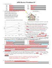 Apes Review Worksheet 3 Apes Review Worksheet 3 1 2 Name The Following No No2no2 N2 Nh4 Nox In The Box To The Right Sketch A House And The Course Hero