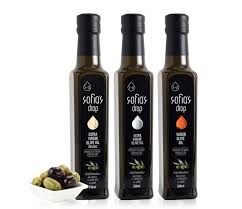 Sofia S Drop Bottle Packaging Organic Oil Extra Virgin Olive Oil