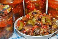 салат на зиму из баклажанов сладких перцев и помидоров и моркови Koronnyj Recept Salata Iz Ogurcov I Baklazhanov Na Zimu Eda Pitanie Recepty Kulinariya