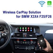 Bmw X3 F25 X4 F26 2013 2017 Nbt Wifi Wireless Apple Carplay Interface Retrofit With Reverse Camera Joyeauto Technology
