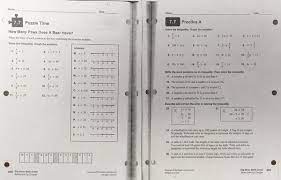 Write the word under the answer in the box containing the exercise letter. Corvallis Middle School