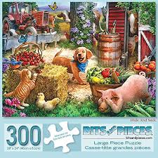 19 w x 13 h. Bits And Pieces Value Set Of Three 3 300 Piece Jigsaw Puzzles For Adults Each Puzzle Measures 18 X 24 300 Pc Jigsaws By Artist Larry Jones Pricepulse