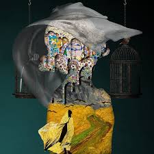 Middle Eastern Details Canvas Art Modern And Contemporary Etsy Persian Art Painting Iranian Art Contemporary Art Canvas