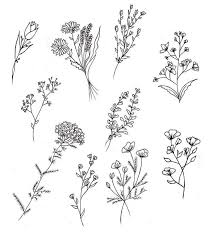 Pinterest Lua Berk Tattooideasflower Tattoos Flower Drawing Diy Tattoo