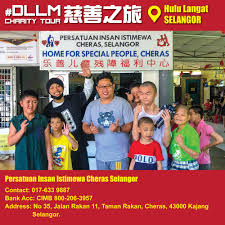 Thank you for those contributor for the donation to the persatuan insan istimewa cheras, selangor. Facebook