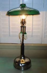 920 Coleman Lamp With 1920 Gas Station Lamp Shade J Dooley Coleman Lamp Lamp Vintage Lamps
