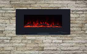 Disclaimer flames and flame colors on the website may appear differently in real life. Touchstone 80030 Valueline 42 Recessed Wall Electric Fireplace 42 Wide Logset Crystal 1200w Heat Black 10 Color Touchstone Home Products Inc