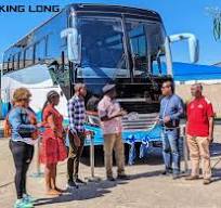 Meet King Long in Zambia 12 meter front engine and dual rear ...