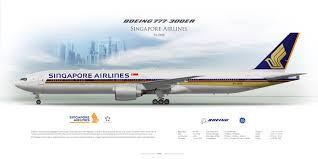 Boeing 777 300er Singapore Airlines 9v Snb Singapore Airlines Airlines Commercial Aircraft
