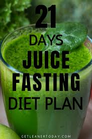 21 Days Juice Fasting Ultimate Guide Juice Diet Juice Fast Fasting Diet Plan